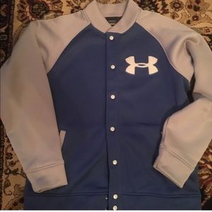 under armour letterman jacket